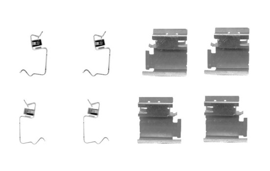 Accessory Kit, disc brake pads