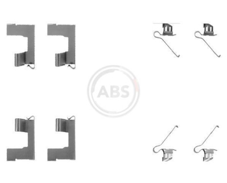 Accessory Kit, disc brake pads, Image 3