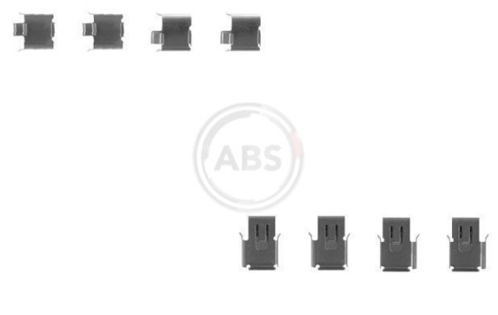 Accessory Kit, disc brake pads, Image 3