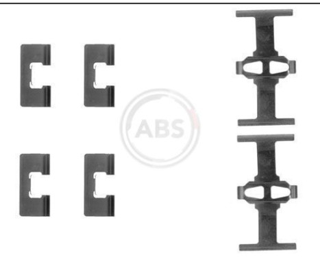 Accessory Kit, disc brake pads, Image 3