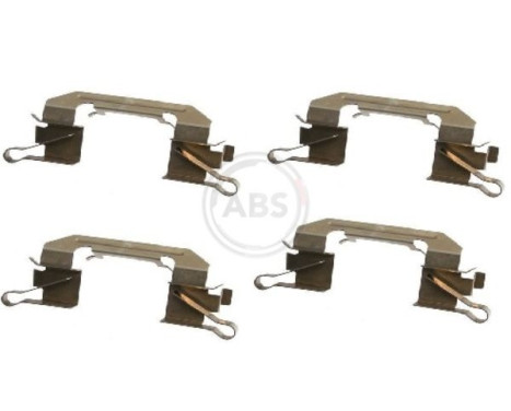 Accessory Kit, disc brake pads, Image 3