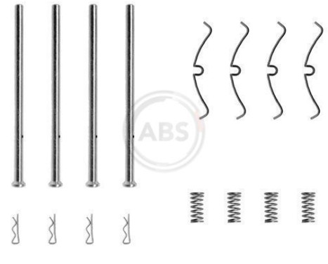 Accessory Kit, disc brake pads, Image 3