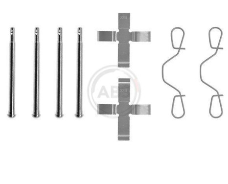 Accessory Kit, disc brake pads, Image 3