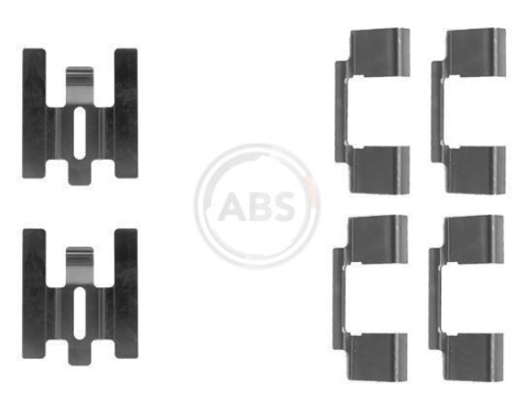 Accessory Kit, disc brake pads, Image 3