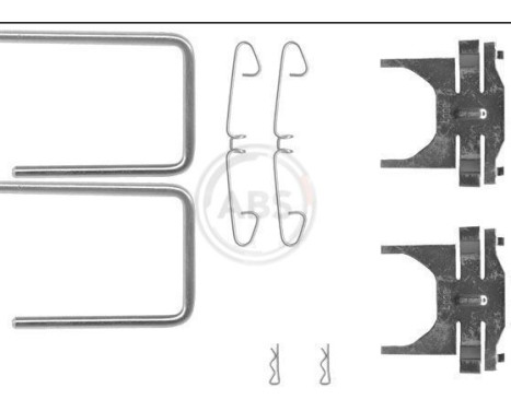 Accessory Kit, disc brake pads, Image 3