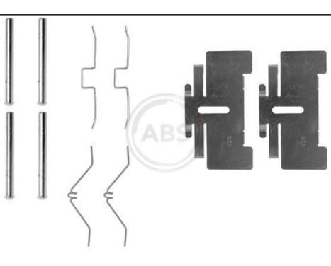Accessory Kit, disc brake pads, Image 3