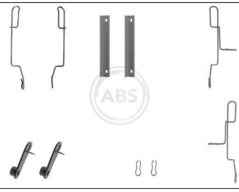 Accessory Kit, disc brake pads, Image 3