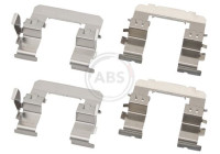 Accessory Kit, disc brake pads