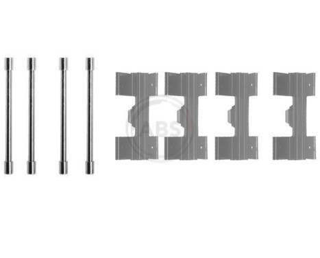 Accessory Kit, disc brake pads, Image 3