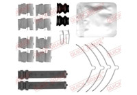 Accessory set, disc brake pad