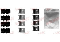 Accessory set, disc brake pad