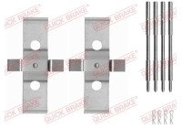 Accessory set, disc brake pad