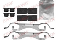 Accessory set, disc brake pad