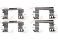 Accessory set, disc brake pad