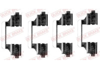 Accessory set, disc brake pad