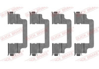Accessory set, disc brake pad