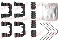 Accessory set, disc brake pad