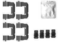 Accessory set, disc brake pad