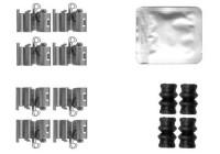 Accessory set, disc brake pad