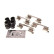 Accessory set, disc brake pad