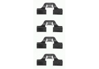 Accessory set, disc brake pad