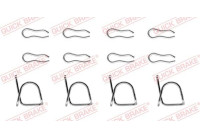 Accessory set, disc brake pad