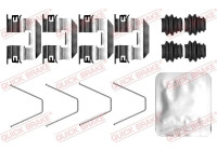 Accessory set, disc brake pad