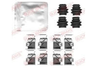 Accessory set, disc brake pad