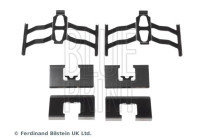 Accessory set, disc brake pad