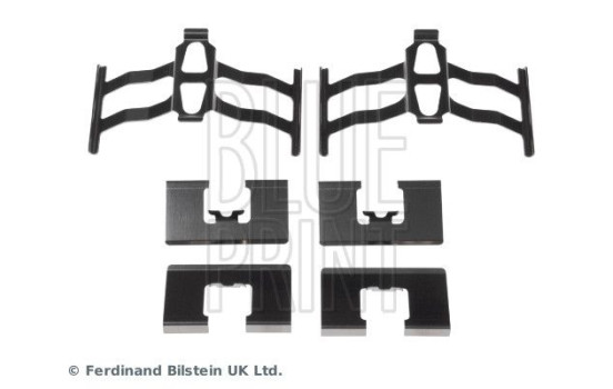 Accessory set, disc brake pad