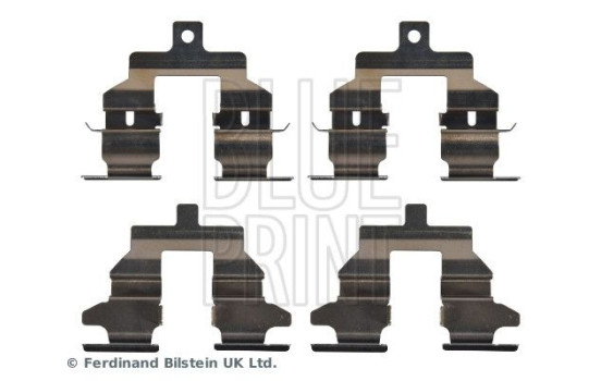 Accessory set, disc brake pad