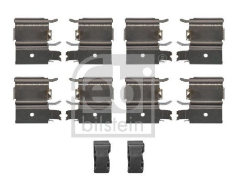 accessory set for brake lining set