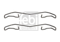 accessory set for brake lining set