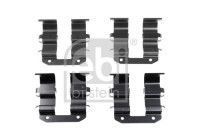 accessory set for brake lining set