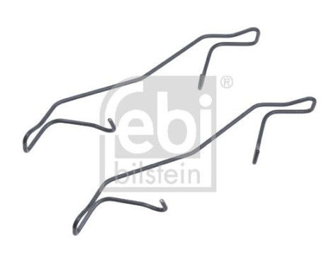 accessory set for brake lining set