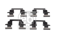 accessory set for brake lining set