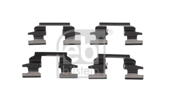 accessory set for brake lining set