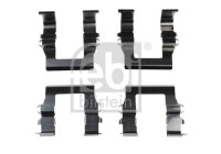 accessory set for brake lining set