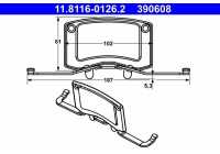Spring, brake caliper