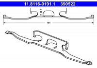 Spring, brake caliper