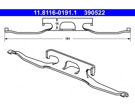 Spring, brake caliper