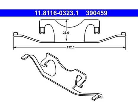 Spring, brake caliper