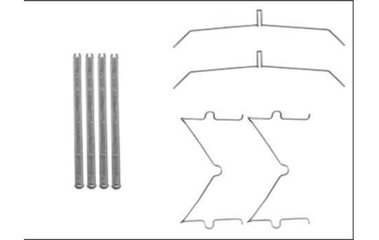 Accessory Kit, disc brake pad