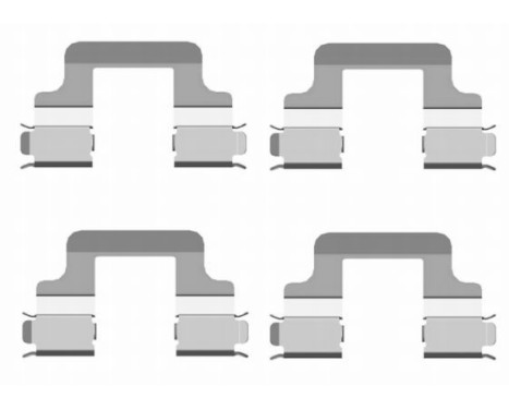 Accessory Kit, disc brake pad