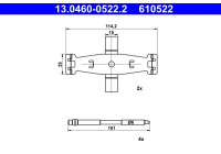 Accessory Kit, Disc Brake Pad