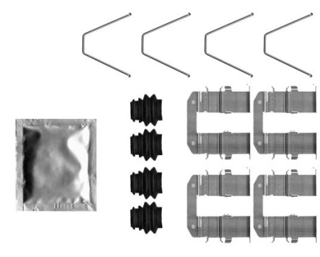 Accessory Kit, Disc Brake Pad