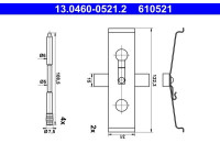 Accessory Kit, Disc Brake Pad