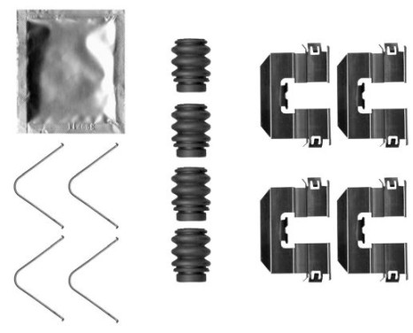 Accessory Kit, disc brake pad