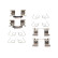 Accessory kit, disc brake pad