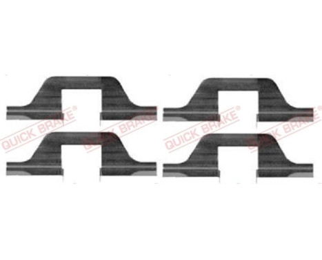 Accessory kit, disc brake pad